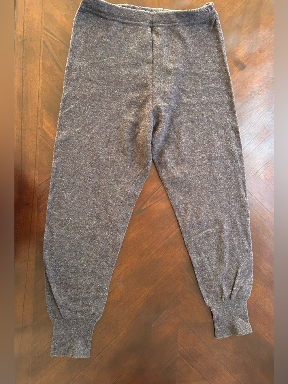 BENElTON Women's pants pajamas size 48 pure new wool 100%